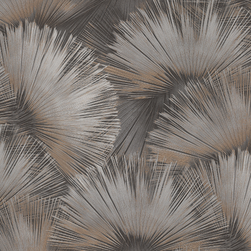 WALLPAPER STARBURST - NOIR