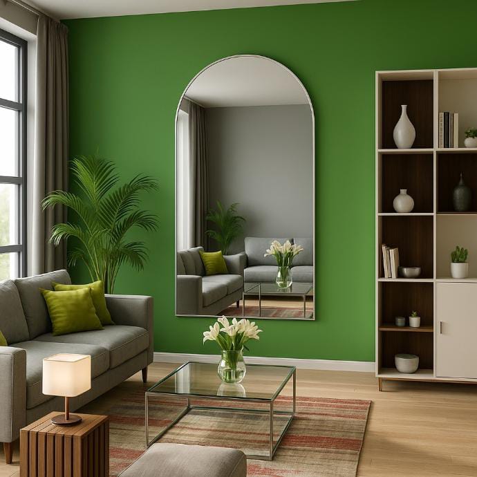 Mirror Dome 1800X1000mm Silver Product Code:- MJ3S-19